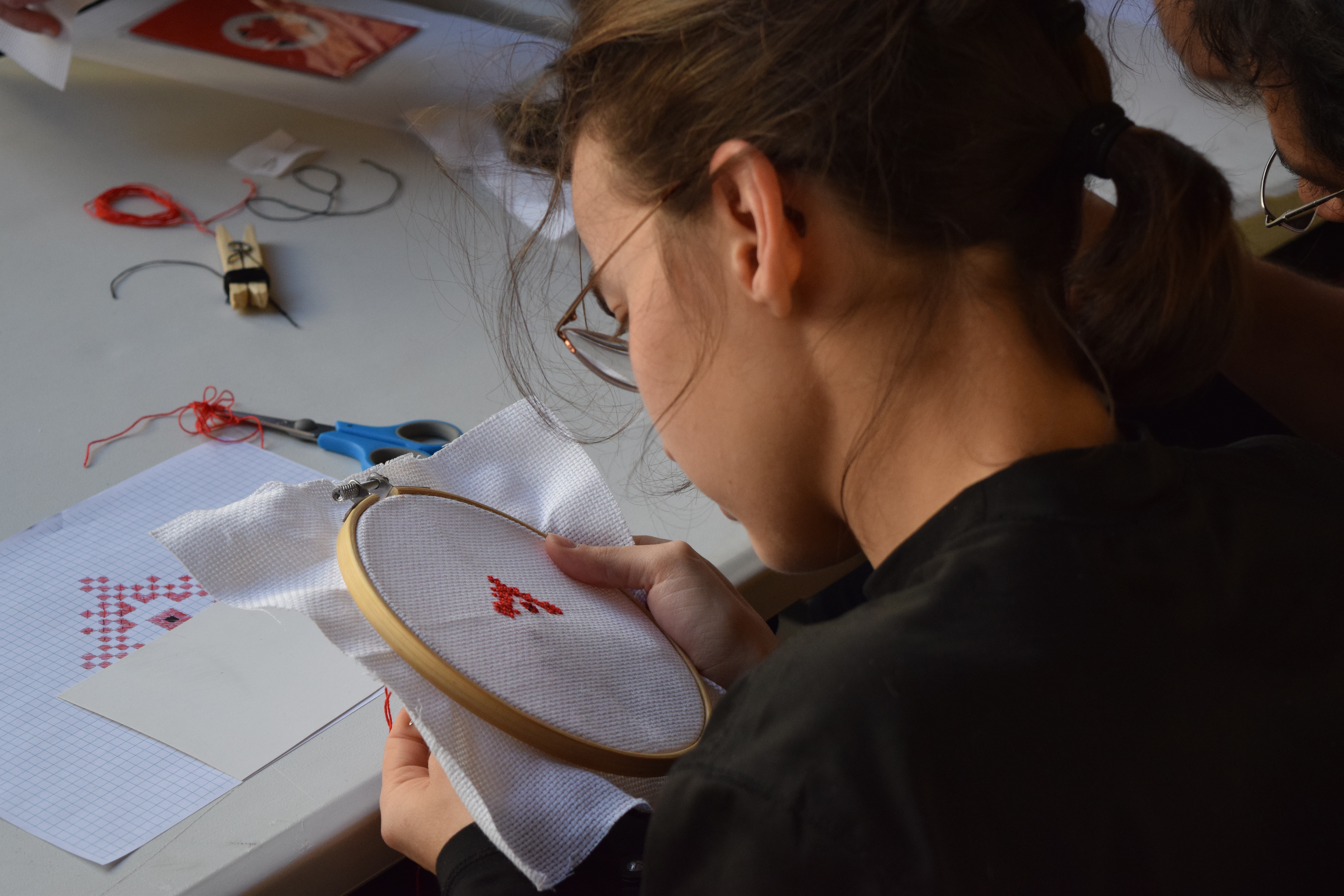 Foto de oficinas na Festa do Imigrante